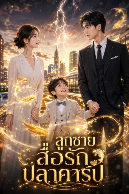 ลูกชายสื่อรักปลาคาร์ป