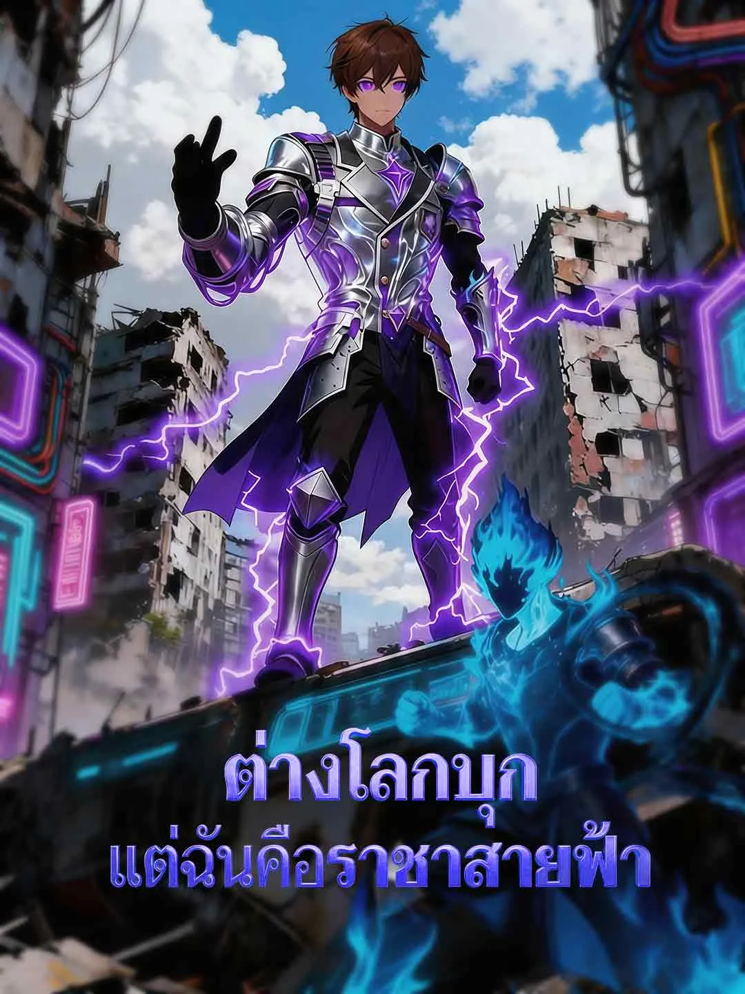 ซีรีส์แนวตั้ง ต่างโลกบุก แต่ฉันคือราชาสายฟ้า ซับไทย ครบทุกตอน ดูฟรี HD