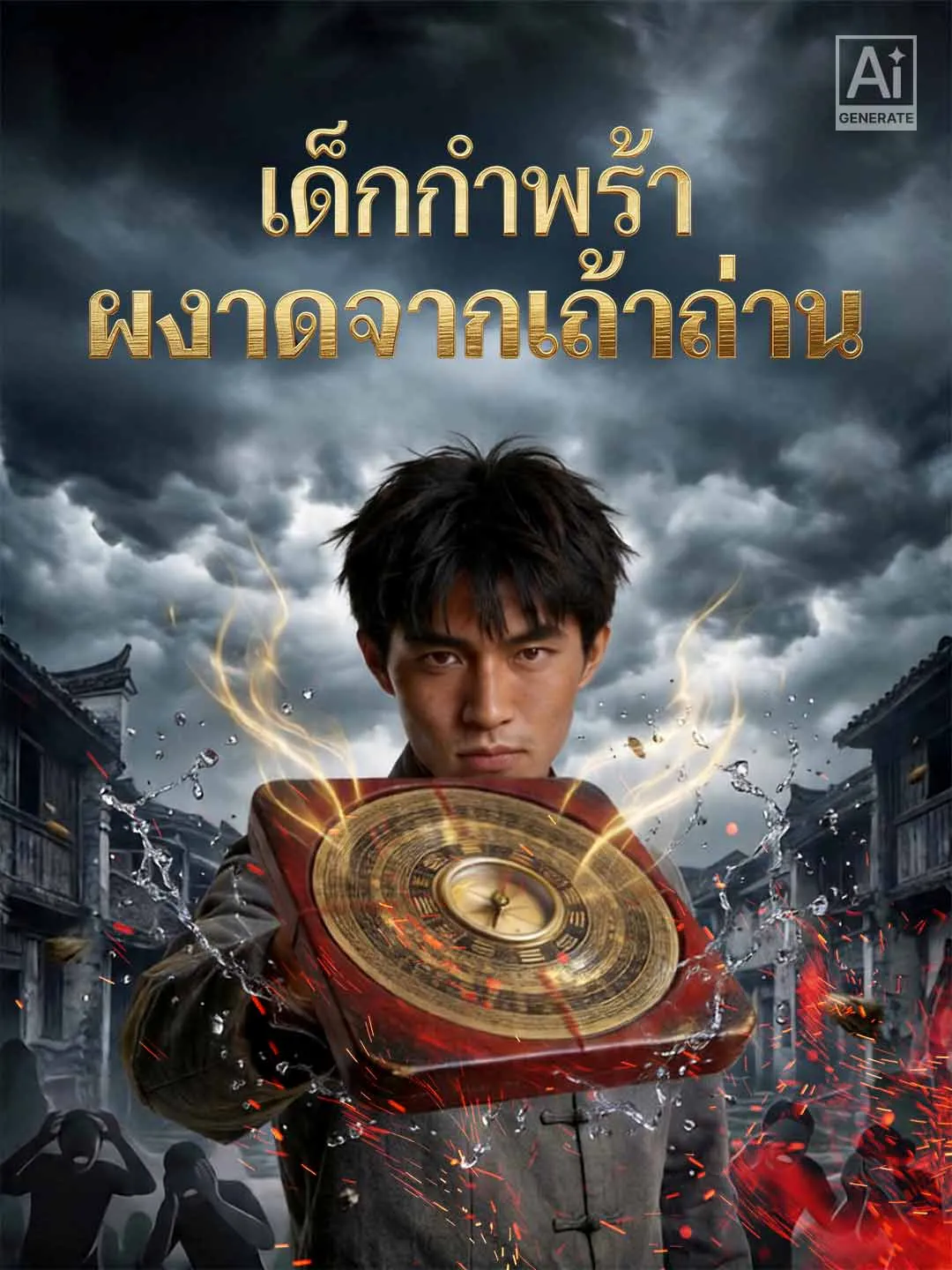 ซีรีส์แนวตั้ง เซียนฮวงจุ้ยหนุ่มตอกหน้าคนทั้งหมู่บ้าน ซับไทย ครบทุกตอน ดูฟรี HD