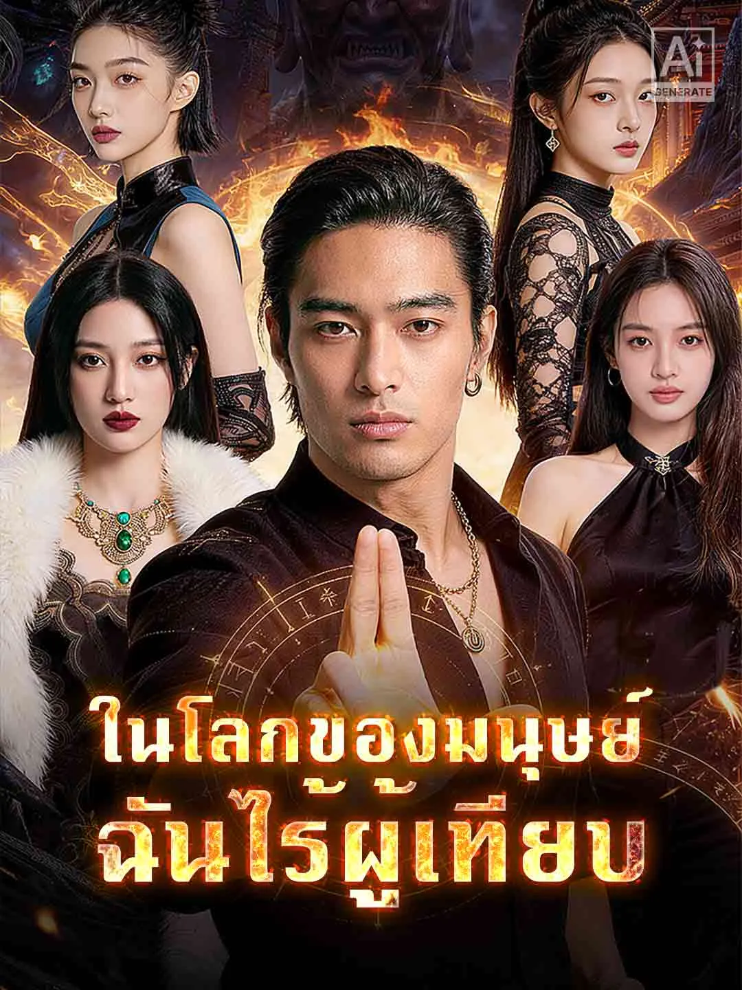 ซีรีส์แนวตั้ง (พากย์) ในโลกของมนุษย์ฉันไร้ผู้เทียบ พากย์ไทย ครบทุกตอน คมชัด HD
