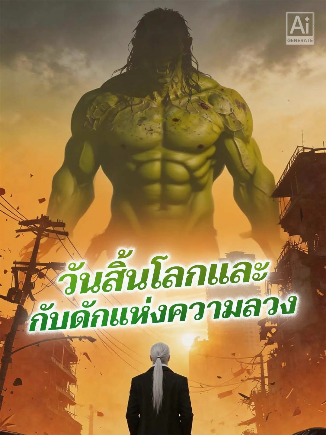 ซีรีส์แนวตั้ง (พากย์) วันสิ้นโลกและกับดักแห่งความลวง พากย์ไทย ครบทุกตอน คมชัด HD