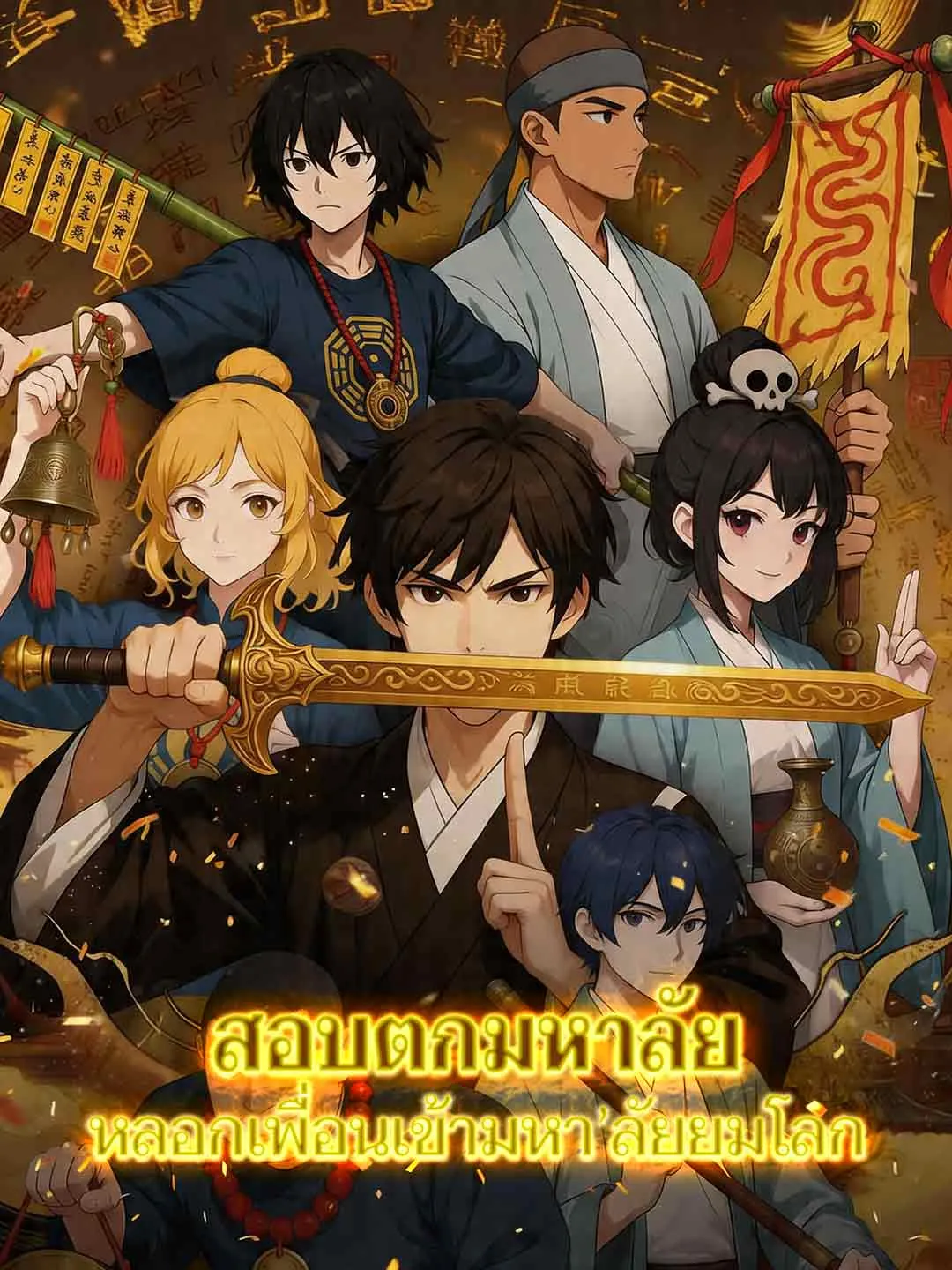ซีรีส์แนวตั้ง สอบตกมหาลัย หลอกเพื่อนเข้ามหา’ลัยยมโลก ซับไทย ครบทุกตอน ดูฟรี HD