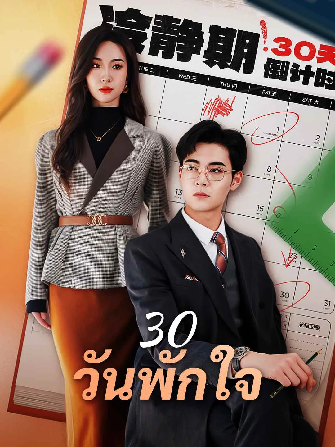 ซีรีส์แนวตั้ง 30 วันพักใจ ซับไทย ครบทุกตอน คมชัด HD