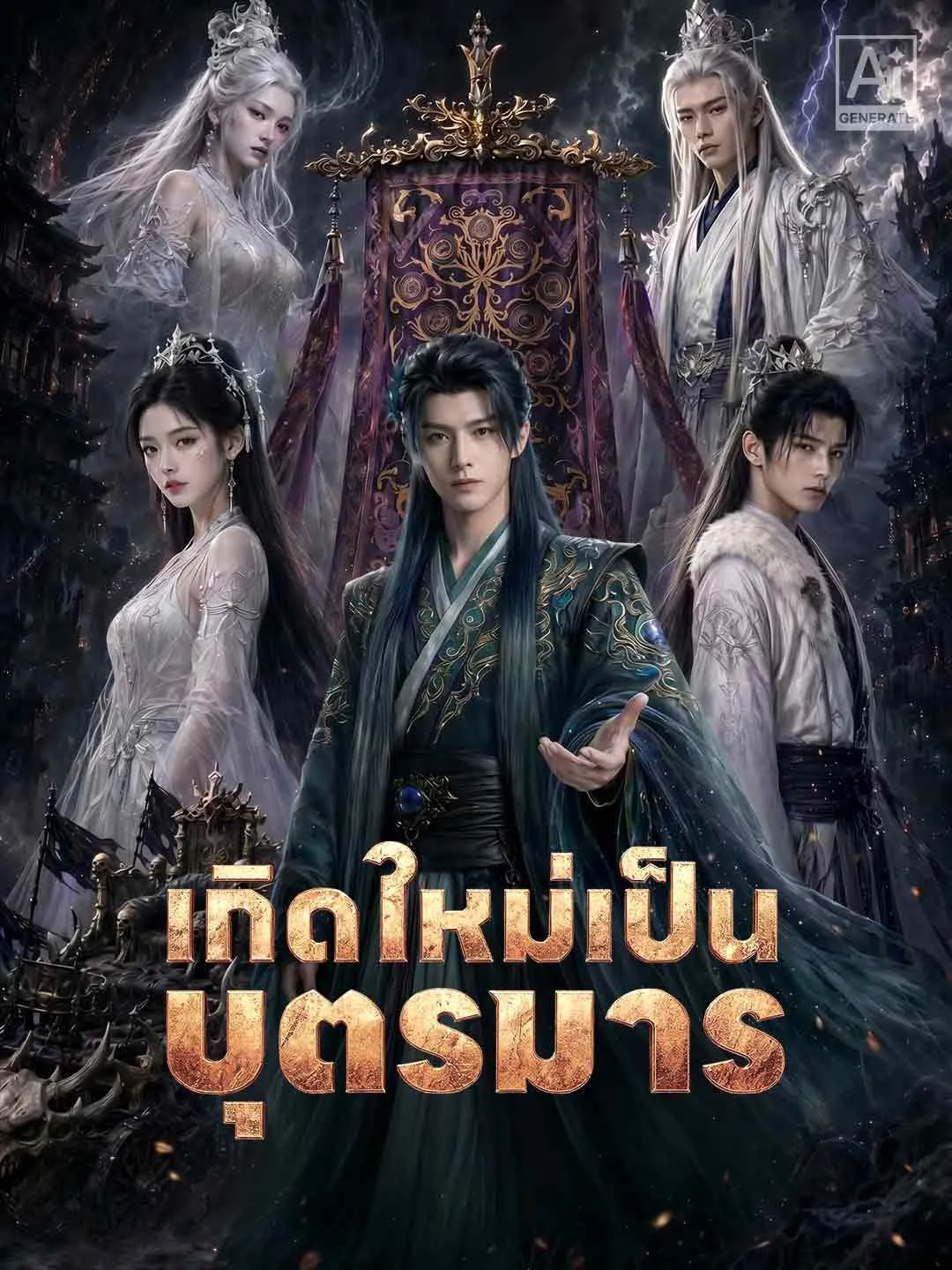ซีรีส์แนวตั้ง เกิดใหม่เป็นบุตรมาร ซับไทย ครบทุกตอน ดูฟรี HD