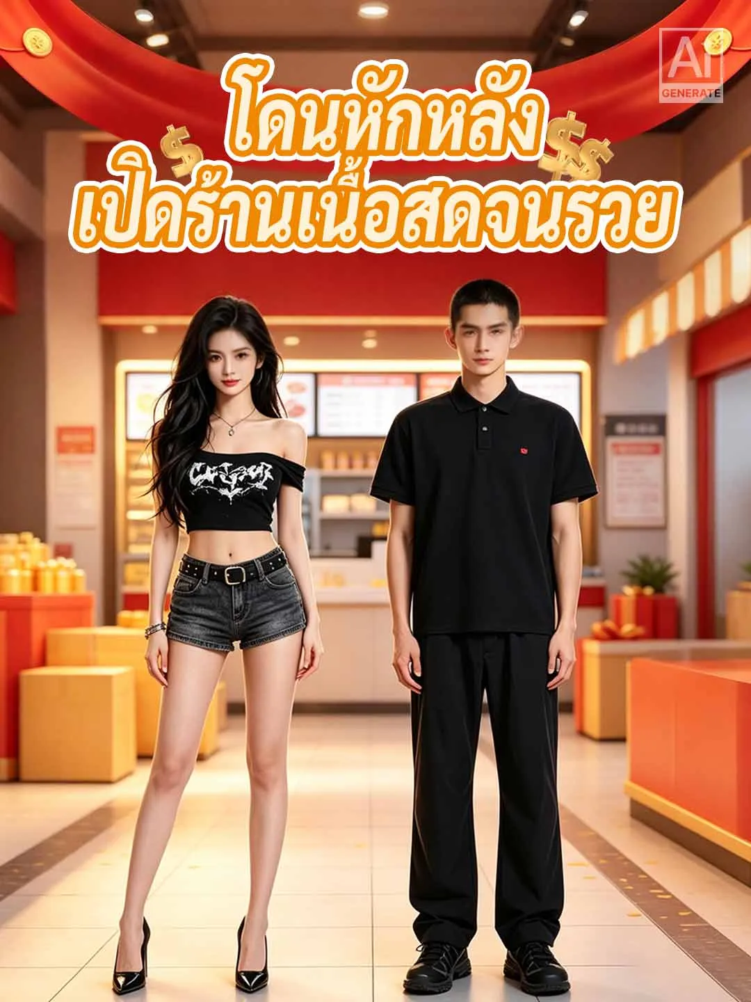 ซีรีส์แนวตั้ง โดนญาติหักหลัง เลยเปิดร้านขายเนื้อจนรวย ซับไทย ครบทุกตอน ดูฟรี HD