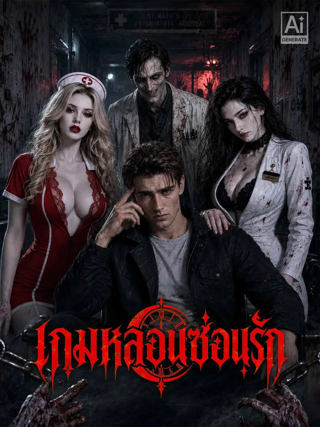 ซีรีส์แนวตั้ง เกมหลอนซ่อนรัก ซับไทย ครบทุกตอน ดูฟรี HD