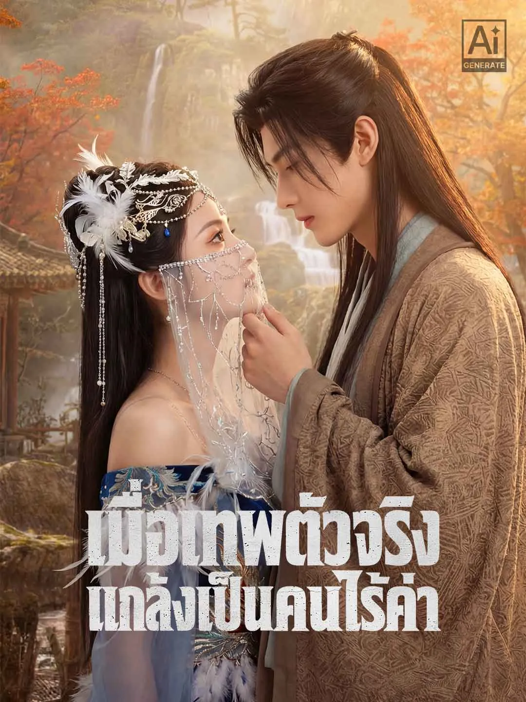 ซีรีส์แนวตั้ง เมื่อเทพตัวจริงแกล้งเป็นคนไร้ค่า ซับไทย ครบทุกตอน คมชัด HD