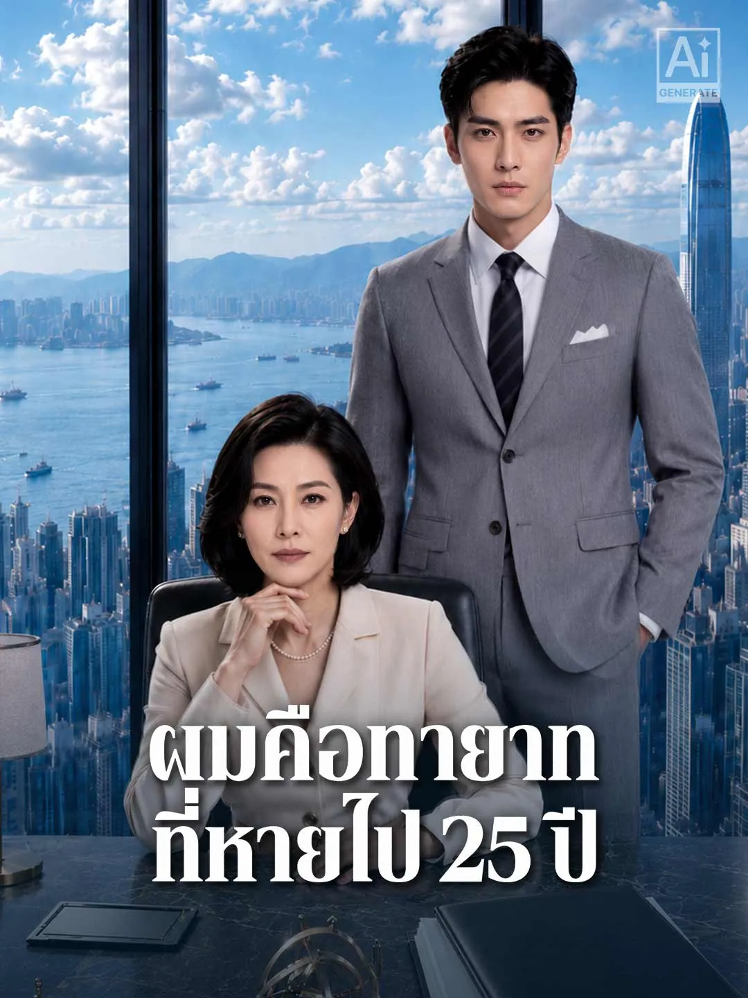 ซีรีส์แนวตั้ง ผมคือทายาทที่หายไป 25 ปี ซับไทย ครบทุกตอน ดูฟรี HD