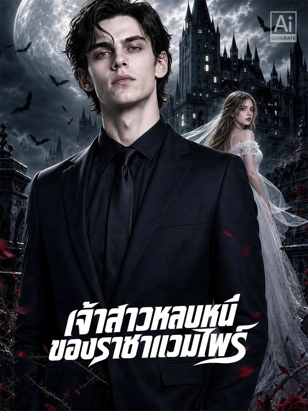 ซีรีส์แนวตั้ง เจ้าสาวหลบหนีของราชาแวมไพร์ ซับไทย ครบทุกตอน คมชัด HD
