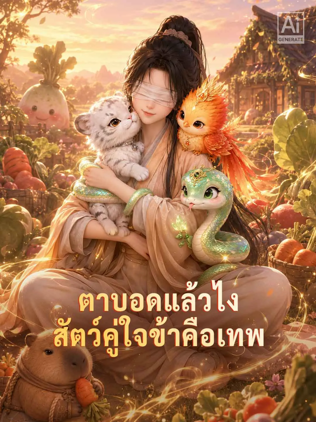 ซีรีส์แนวตั้ง ตาบอดแล้วไง สัตว์คู่ใจข้าคือเทพ ซับไทย ครบทุกตอน ดูฟรี HD