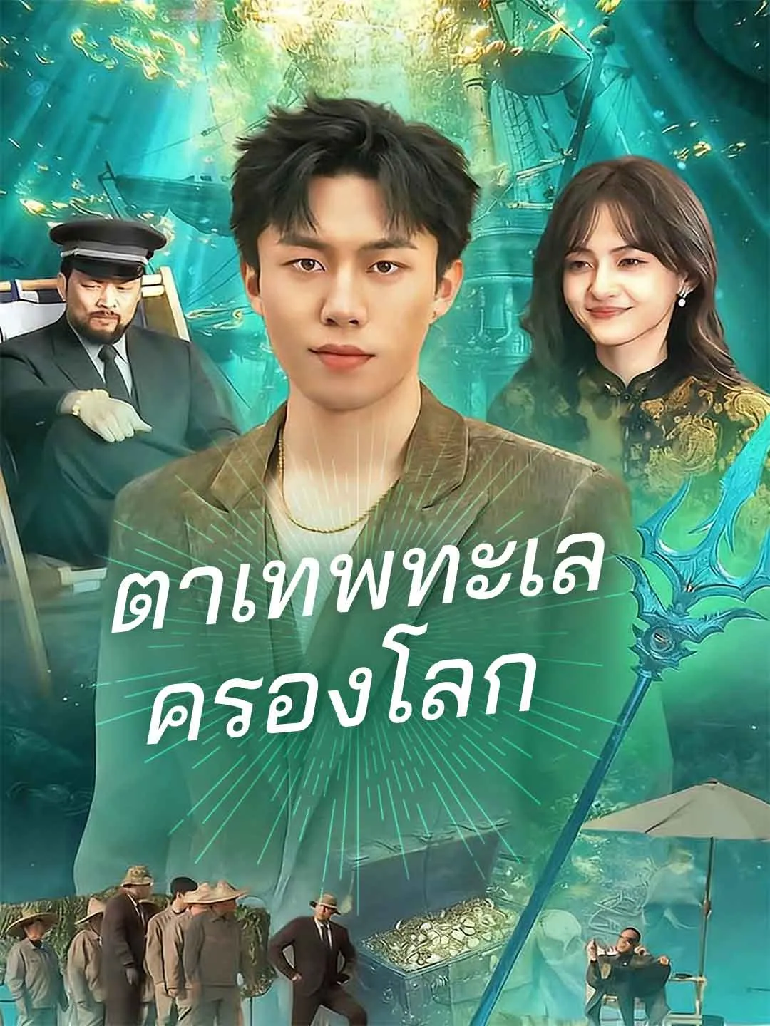 ซีรีส์แนวตั้ง (พากย์) ตาเทพทะเลครองโลก พากย์ไทย ครบทุกตอน คมชัด HD