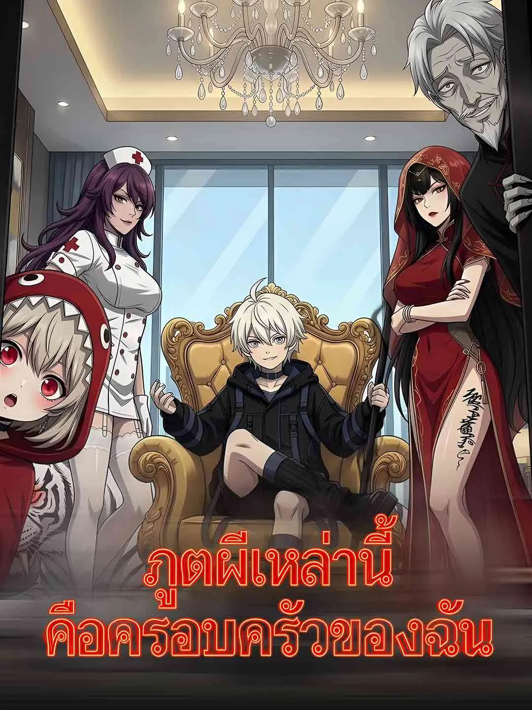 ซีรีส์แนวตั้ง (พากย์) ภูตผีเหล่านี้คือครอบครัวของฉัน พากย์ไทย ครบทุกตอน ดูฟรี HD