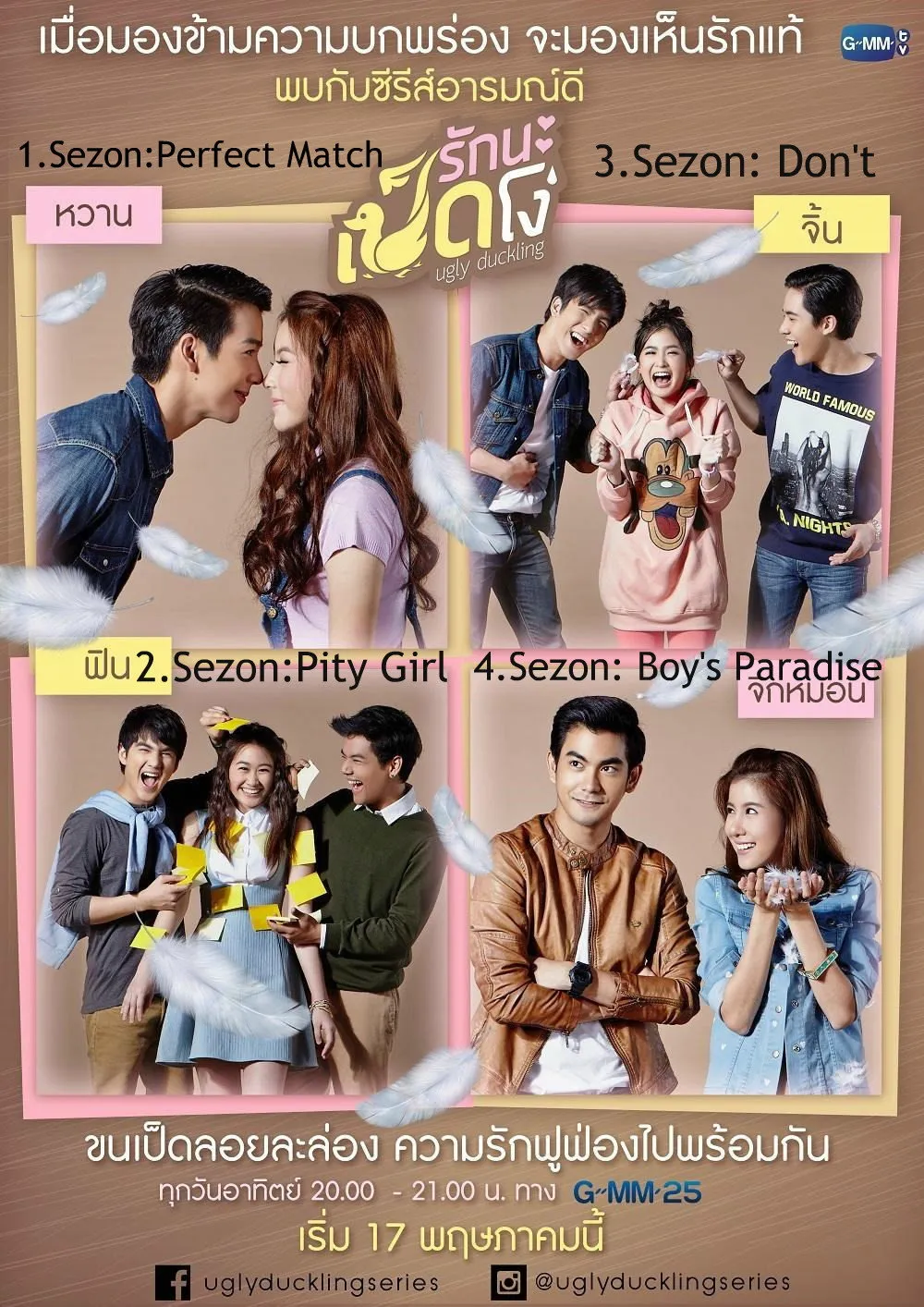 ซีรีส์ รักนะเป็ดโง่ พากย์ไทย ครบทุกตอน คมชัด HD
