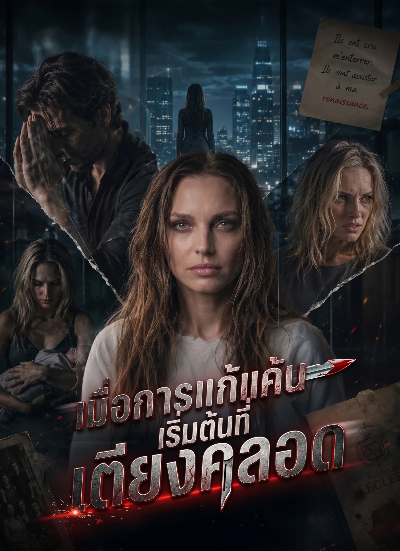 ซีรีส์แนวตั้ง [พากย์ไทย]เมื่อการแก้แค้นเริ่มต้นที่เตียงคลอด พากย์ไทย ครบทุกตอน คมชัด HD