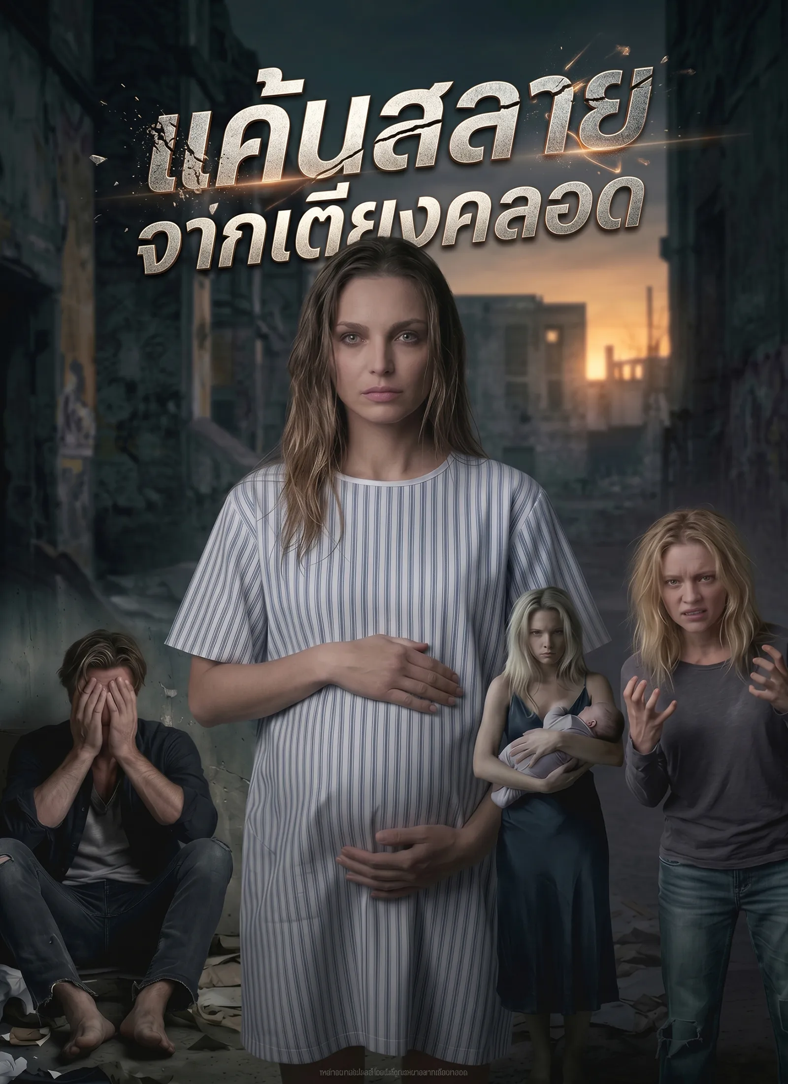 ซีรีส์แนวตั้ง [พากย์ไทย]แค้นสลายจากเตียงคลอด พากย์ไทย ครบทุกตอน ดูฟรี HD