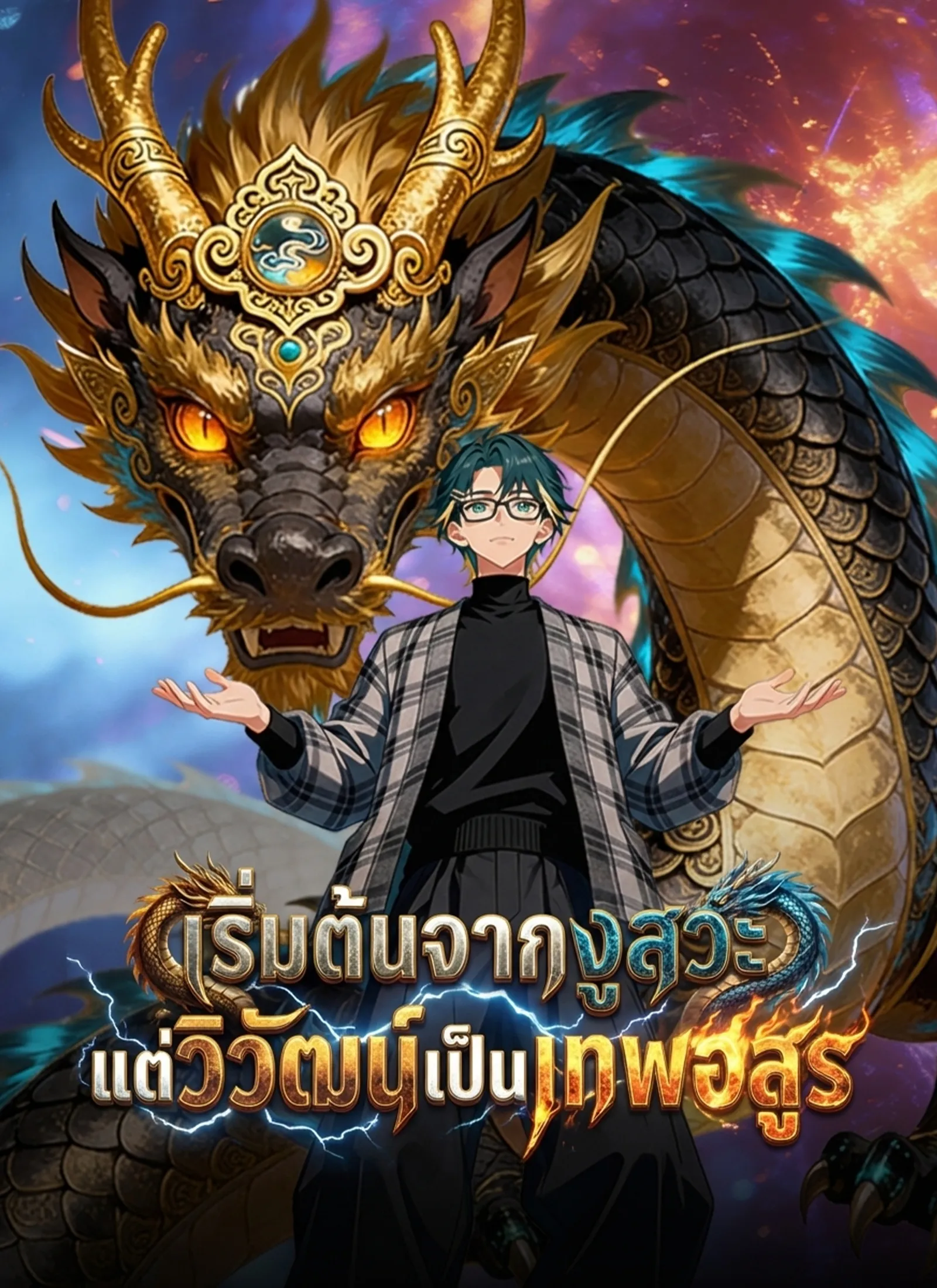 ซีรีส์แนวตั้ง [พากย์ไทย]เริ่มต้นจากงูสวะ แต่วิวัฒน์เป็นเทพอสูร พากย์ไทย ครบทุกตอน คมชัด HD