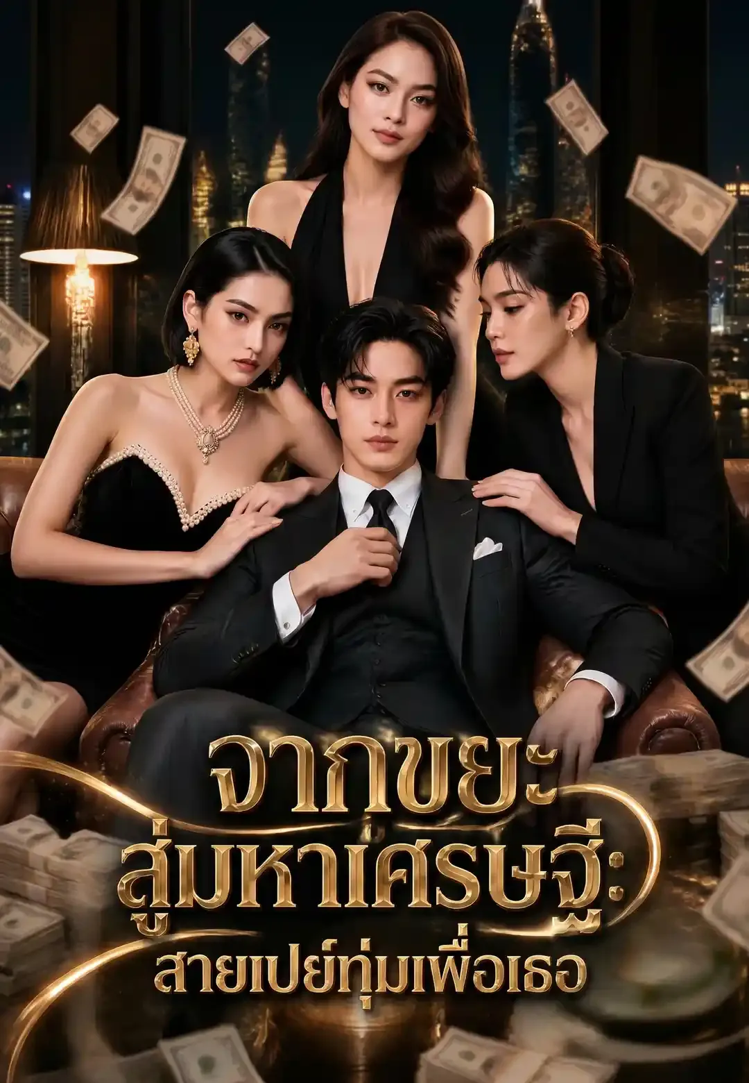 ซีรีส์แนวตั้ง จากขยะสู่มหาเศรษฐี: สายเปย์ทุ่มเพื่อเธอ ซับไทย ครบทุกตอน ดูฟรี HD