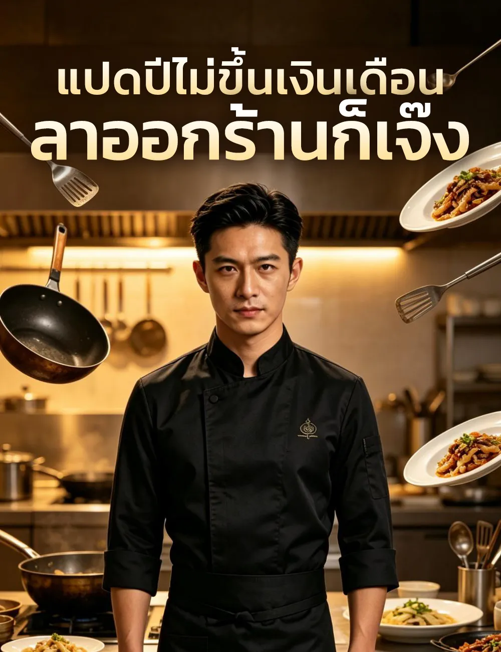 แปดปีไม่ขึ้นเงินเดือน ลาออกร้านก็เจ๊ง（ฉบับพากย์ ）