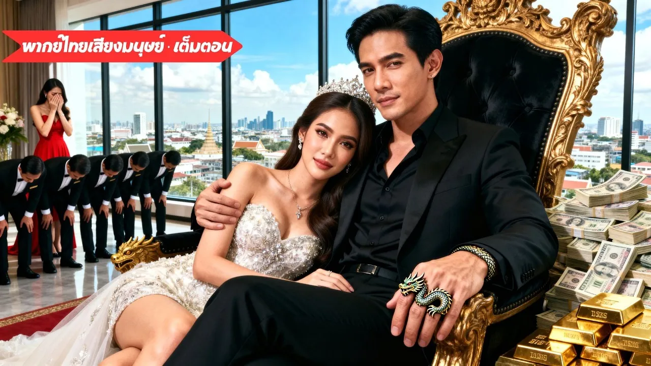 ซีรีส์แนวตั้ง (พากย์ไทย) คู่หมั้นดูถูกสูท 1 ดอลลาร์ ไม่รู้ว่าเขาคือมหาเศรษฐี สุดท้ายเขาแต่ง CEO สาว พากย์ไทย ครบทุกตอน คมชัด HD