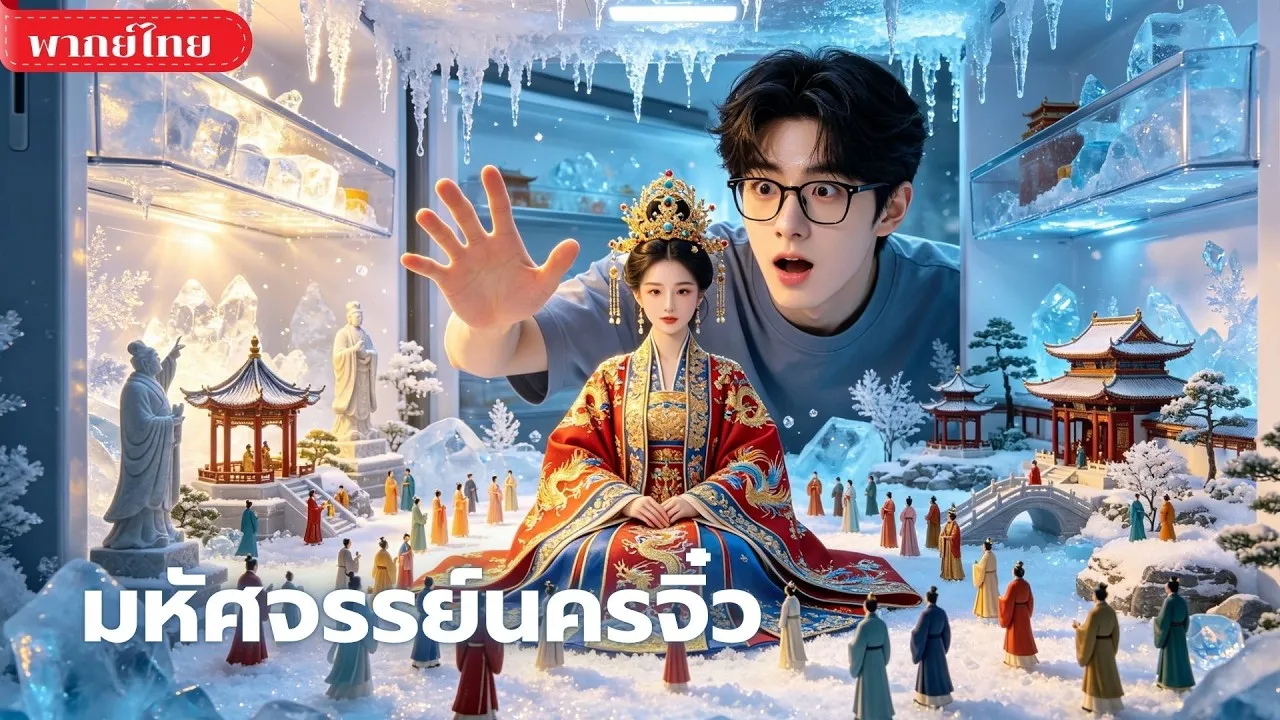 ซีรีส์แนวตั้ง (พากย์ไทย) หนุ่มเจอตู้เย็นวิเศษ! ทะลุมิติไปยุคโบราณ แค่ขยับนิ้วก็เปลี่ยนชะตา😱จากคนไร้ค่าสู่คนที่ฮ่องเต้เกรงใจ พากย์ไทย ครบทุกตอน คมชัด HD