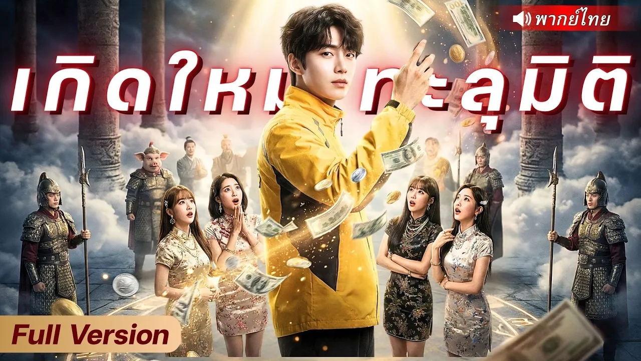 ซีรีส์แนวตั้ง (พากย์ไทย) หนุ่มทะลุมิติมาเปิดแผงไลฟ์สดในแดนเทพ!? ใช้สกิลปากแจ๋วกู้วิกฤตการเงิน จนร่ำรวยล้านล้าน พากย์ไทย ครบทุกตอน คมชัด HD