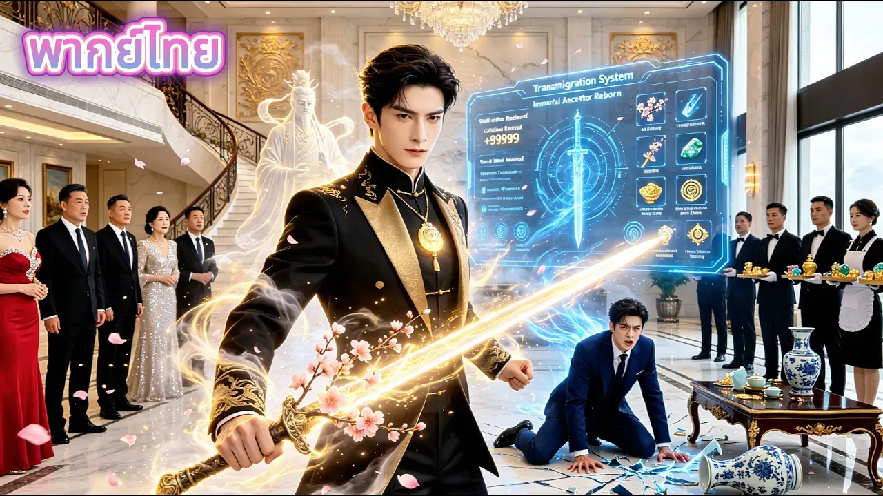 ซีรีส์แนวตั้ง (พากย์ไทย) เกิดใหม่ทะลุมิติ บรรพบุรุษเซียนคืนชีพ จัดการลูกชายปลอม ล้างแค้นตระกูลมหาเศรษฐี พากย์ไทย ครบทุกตอน ดูฟรี HD